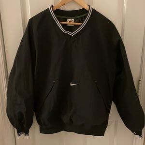 Nike vintage black pullover windbreaker ~